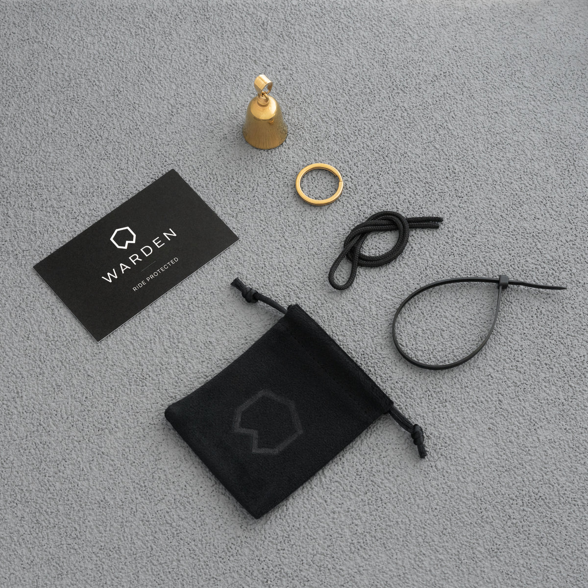 PLAIN GOLD GUARDIAN BELL