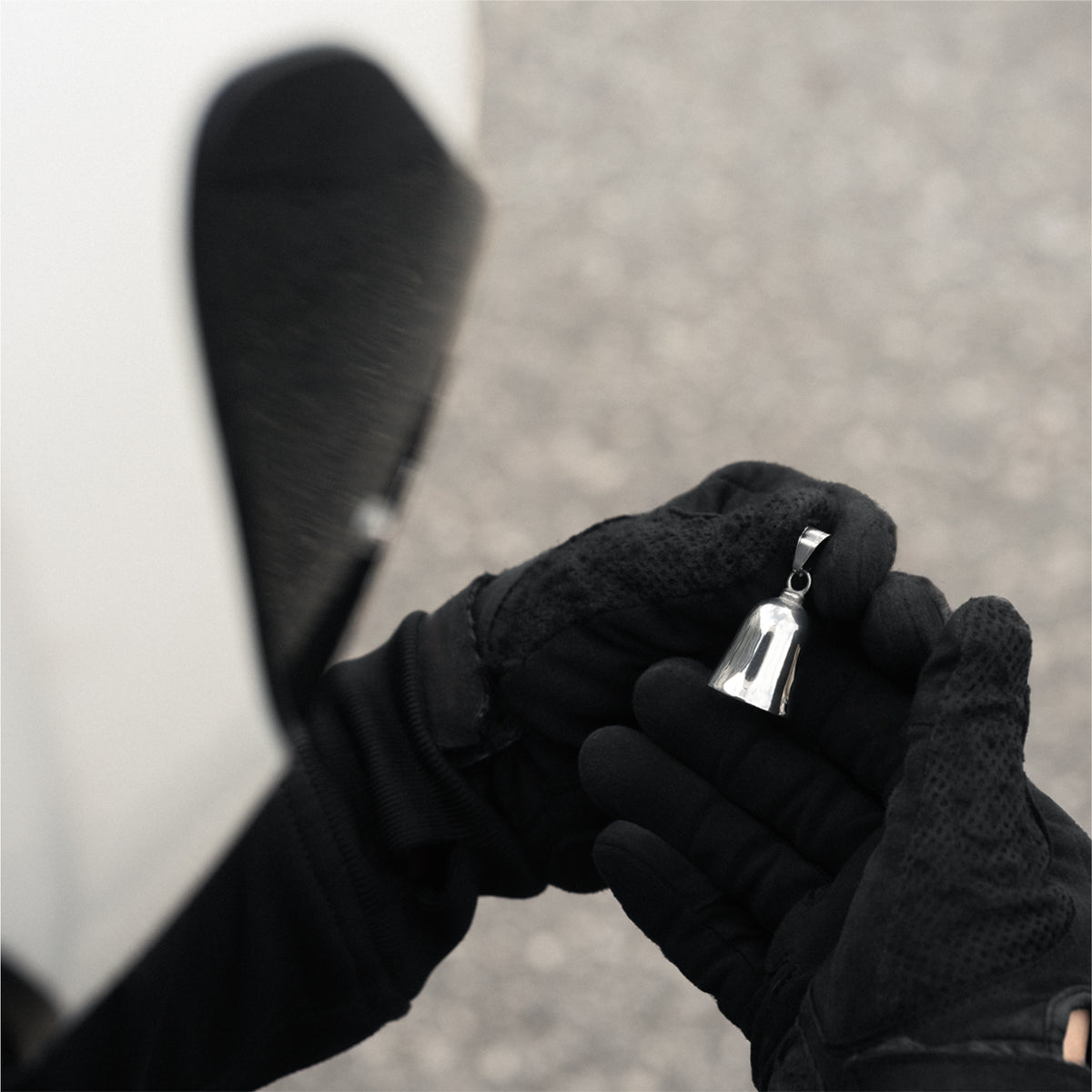 PLAIN SILVER GUARDIAN BELL