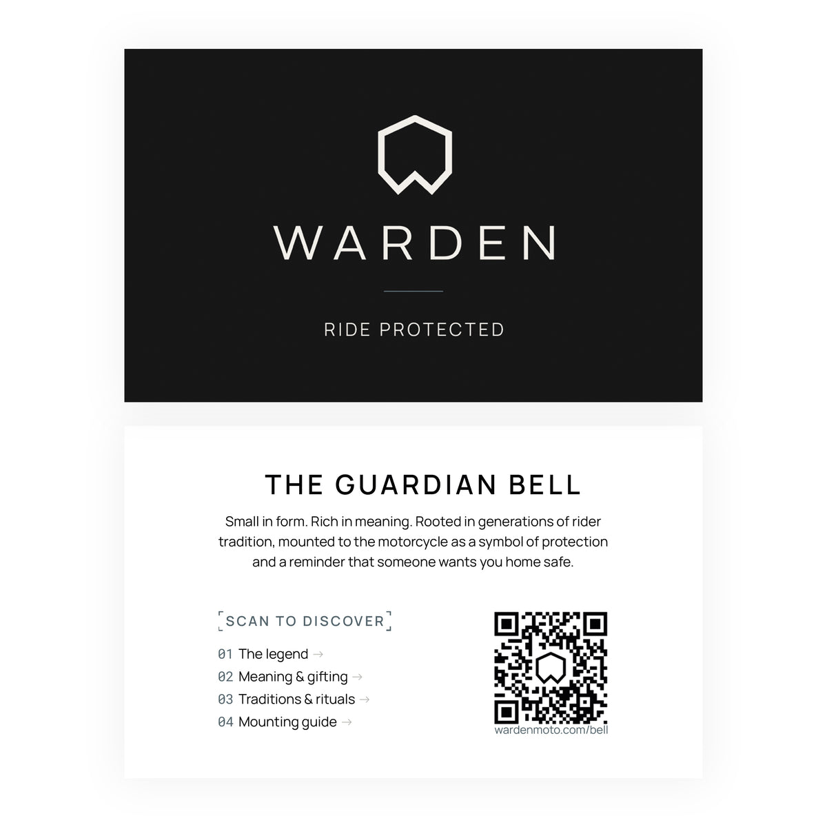 SILVER WINGED CROSS GUARDIAN BELL