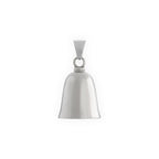 PLAIN SILVER GUARDIAN BELL