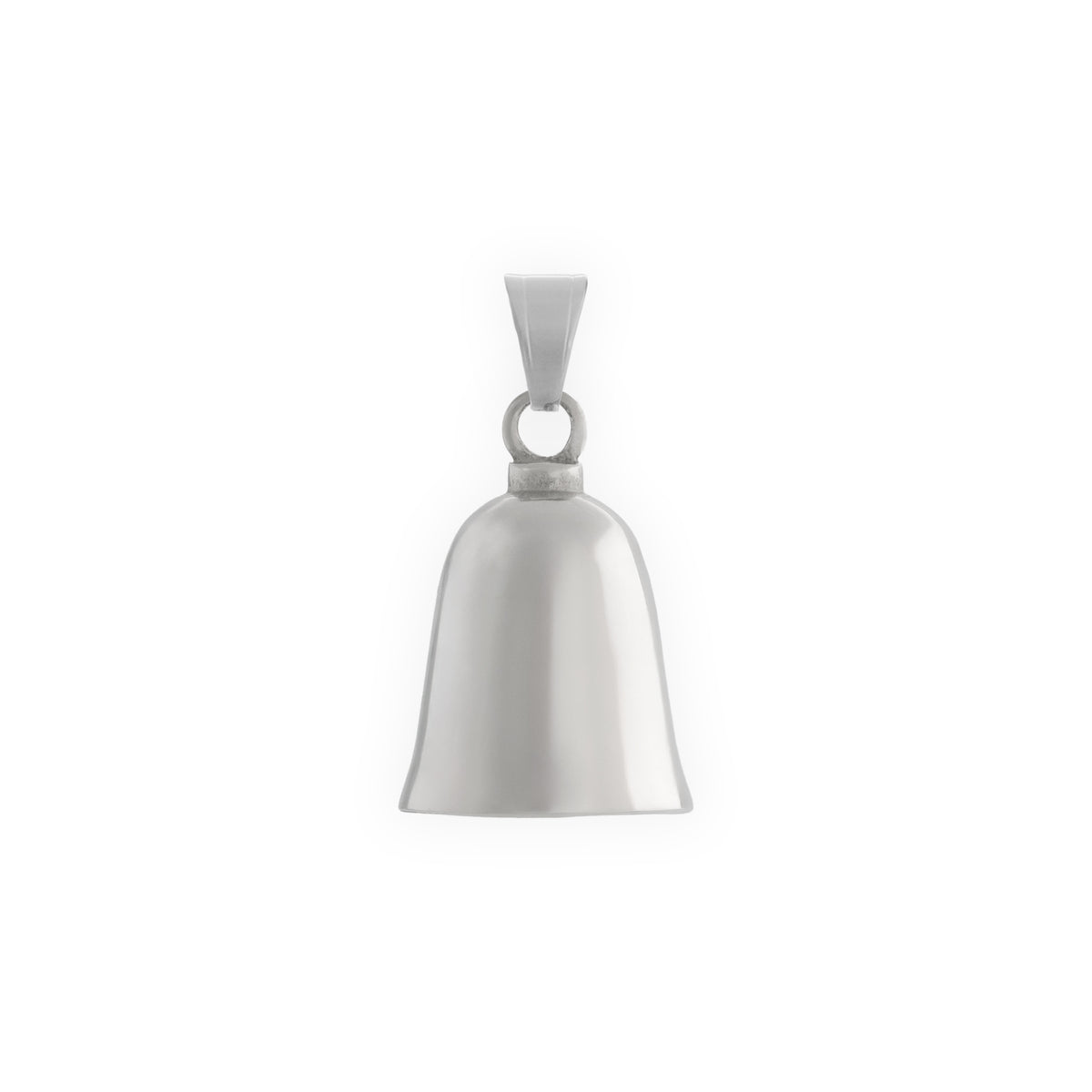 PLAIN SILVER GUARDIAN BELL