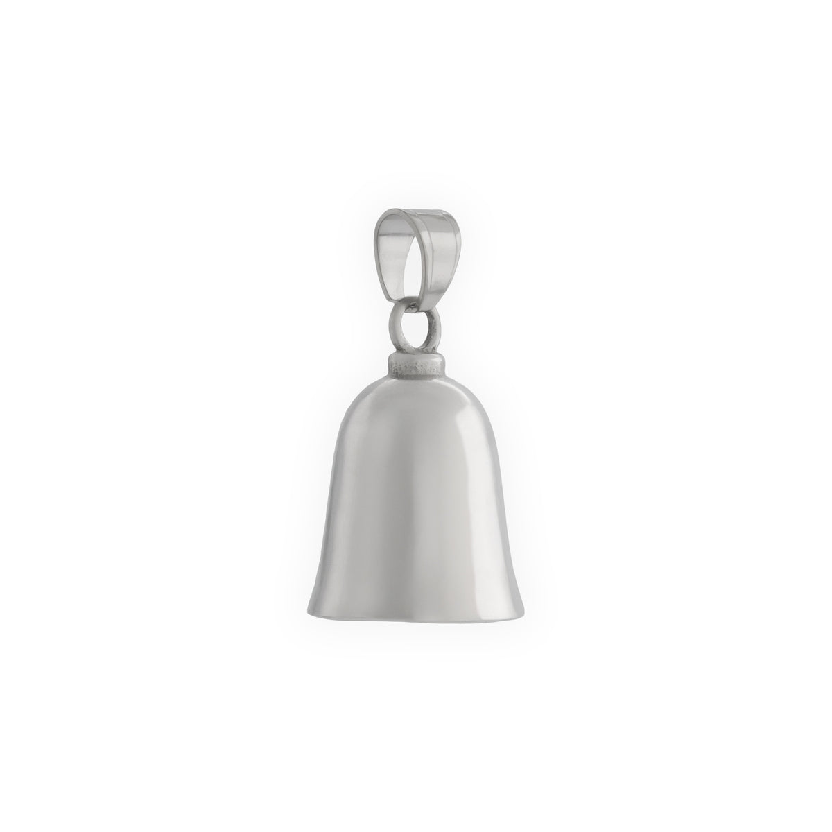 PLAIN SILVER GUARDIAN BELL
