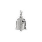 SILVER WINGED CROSS GUARDIAN BELL